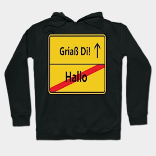 Hallo? Griaß di! Hoodie